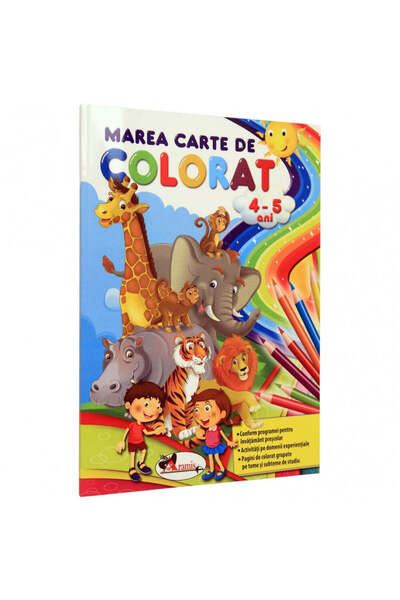 Aramis Marea carte de colorat 4-5 ani