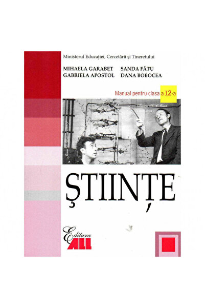 All Επιστήμη - 12η τάξη - Εγχειρίδιο - Mihaela Garabet, Sanda Fatu, Gabriela ...