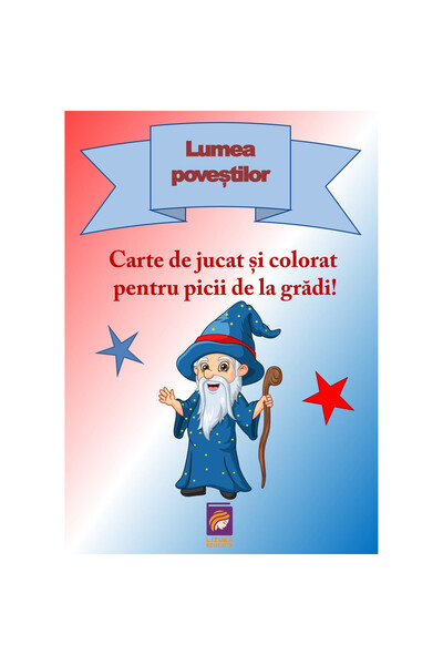 Lizuka Educativ Lumea poveștilor. Un joc și carte de colorat pentru grădinițe...