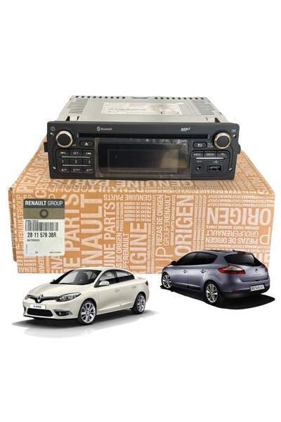 Orjinal Fluence-Megane 3 USB CD Radyo Teyp Orijinal 281157938R