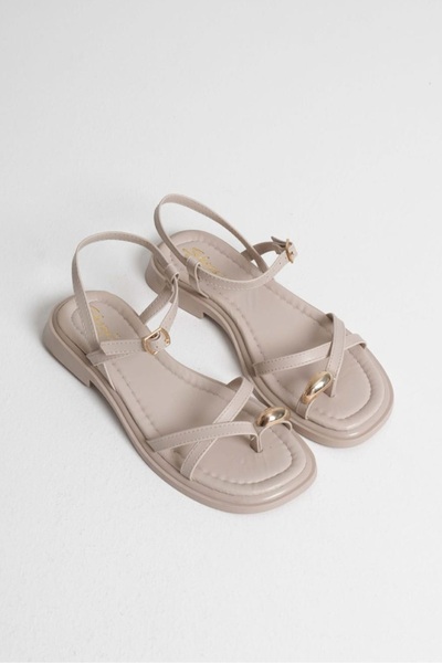 simplicity صندل ديانا بيج فليب فلوب حراري غير قابل للانزلاق ومشبك ذهبي