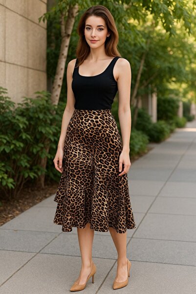 SİST Bağlamalı Etek Anvelop Etek & Anvelop Elbise Ikisi Bir Arada 2in1