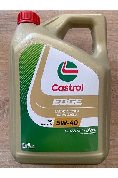 CASTROL Edge 5w-40 'gm Dexos 2' 4 Litre 2025 Tarihli