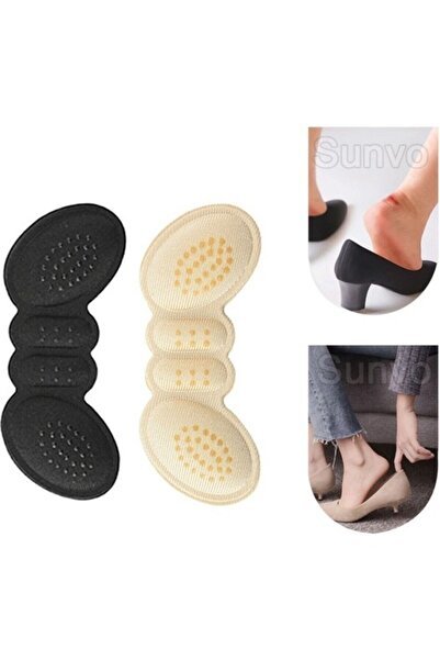 btm home 2'li Yapışkanlı Topuk Koruyucu & Ayakkabı Numara Küçültücü – Ayak Vu...