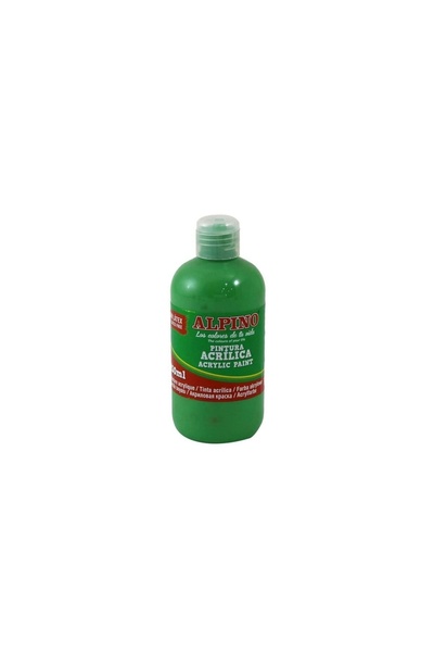 Dolphin Alpino Acrylic Paint - 250ml, A. Green