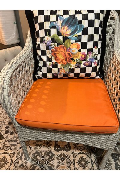 KEDİ Checkered Set Runner and Pillow Cover