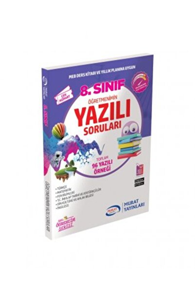Murat Yayınları 8. Sınıf Öğretmenimin Yazılı Soruları
