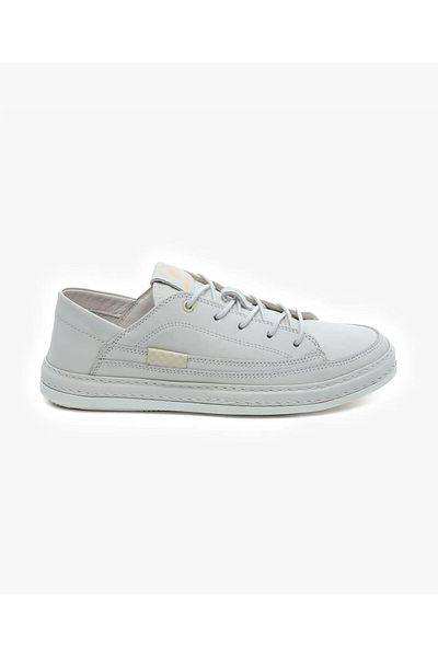 Greyder Women's Off-White Genuine Leather Sneaker Shoes 5Y2Sa33670