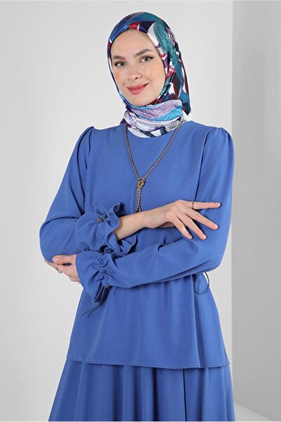 Alvina وشاح منقوش 8245