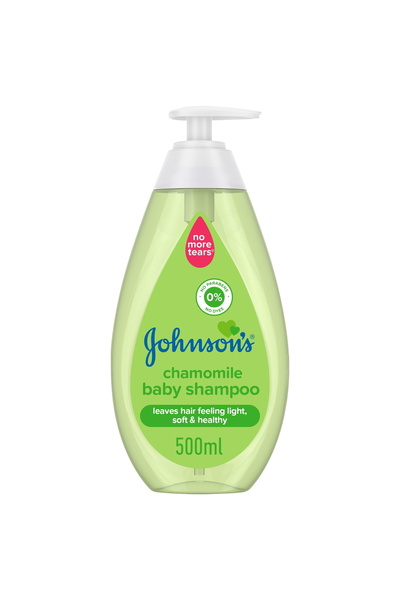 Johnson & Johnson شامبو جونسون للأطفال بالبابونج 500 مل، منظف لطيف مع البابون...