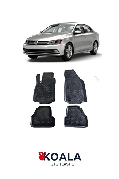 KoalaOtoTekstil Volkswagen Jetta (2011-2019) Koala Havuzlu Paspas