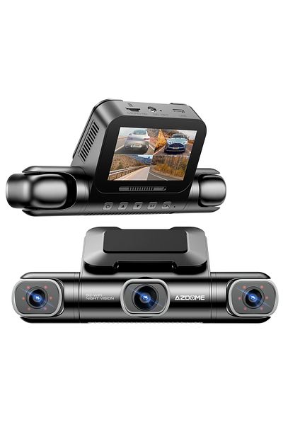 Generic M660 Quad Cameras Dash Cam 2K+3*1080P 4CH Car DVR,3”Screen Dash Cam with Night Vision,GPS