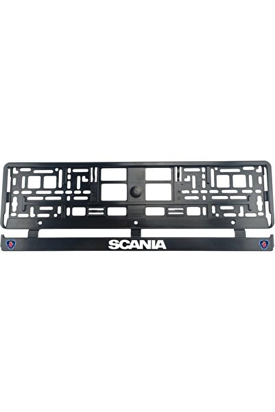 OEM Set 2 bucati, suport numar inmatriculare, Scania