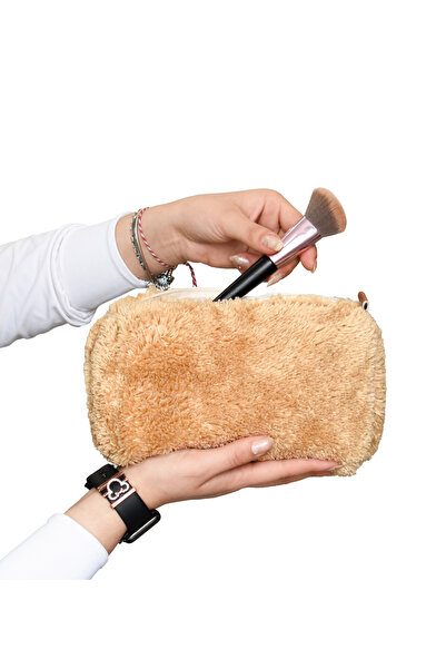 Özgüner Oyuncak حقيبة مكياج Pabtex Plush - تصميم يجمع بين الأناقة والعملية