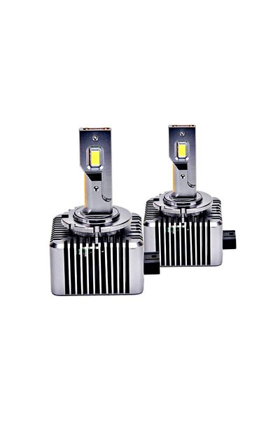 divendi-ro Set de 2 becuri auto LED D1S 35W, 10000 LM, 6500K pentru VW, BMW, Audi