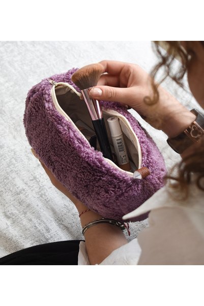 Özgüner Oyuncak حقيبة مكياج Pabtex Plush - تصميم يجمع بين الأناقة والعملية