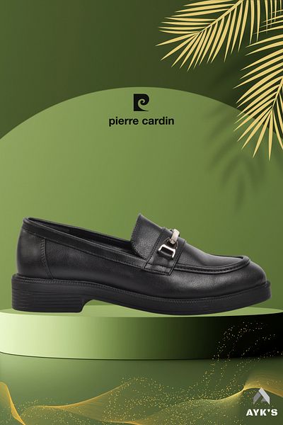 Pierre Cardin Μαύρα γυναικεία casual παπούτσια