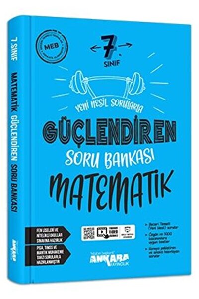 Ankara Yayıncılık 7. Sınıf Matematik Güçlendiren Soru Bankası