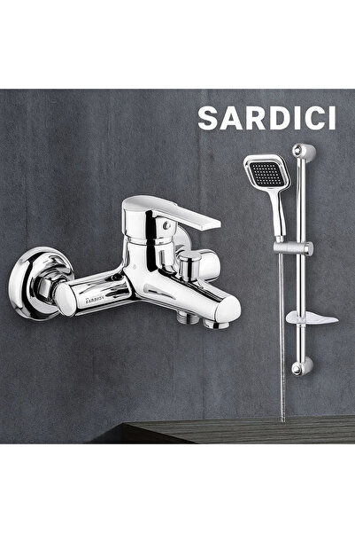Sardıcı Banyo Bataryası Ve Pizza Sürgülü Duş Seti 150 Cm Uzunluğunda 5 YIL Ga...