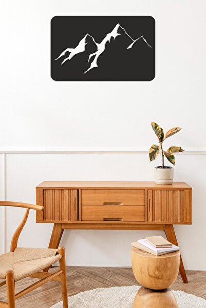 Numa Concept Salon Ofis Ve Antre İçin Sıerra Dağ MDF Duvar Dekoru | 30x48 Cm