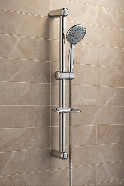 Sardıcı Duş Seti Sürgülü Duş Başlığı Paslanmaz Borulu Hortum Başlık Tam Takım...