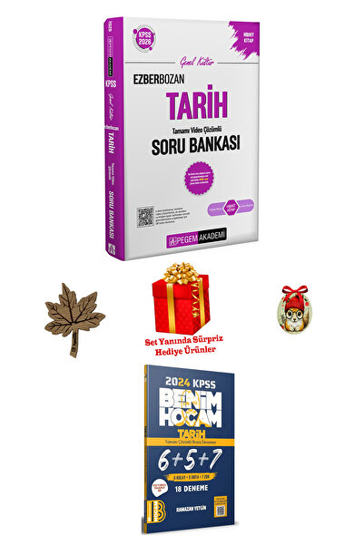 Pegem Akademi Yayıncılık 2026 Kpss Ezberbozan Tarih Soru Bankası Benim Hocam ...