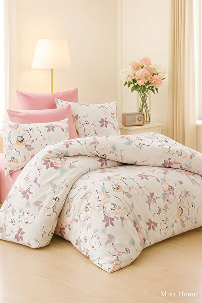 Mira Home Set cuvertură dublă din bumbac lavandă