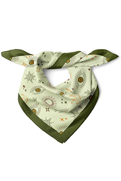 nehir eşarp Göz Desenli Bandana