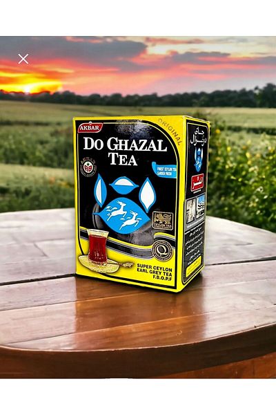 Do Ghazal Tea شاي سيلان أسود معطر بالبرغموت 500 جرام (شاي معطر)