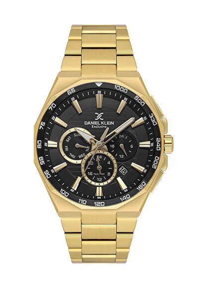 Daniel Klein %100 ORJİNAL, FATURALI, 2 YIL GARANTİLİ, Metal Erkek Siyah Kol S...