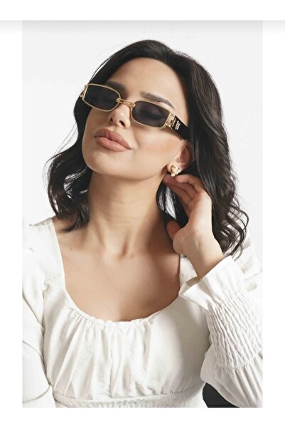 Pierre Lotus نظارات شمسية نسائية مستطيلة الشكل UV400 من 80S