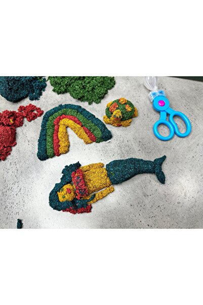 Generic Cork foam Play dough set - 4 Blocks with Tools