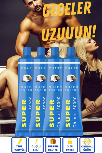Chase Super 150000 Krem 4lü Set