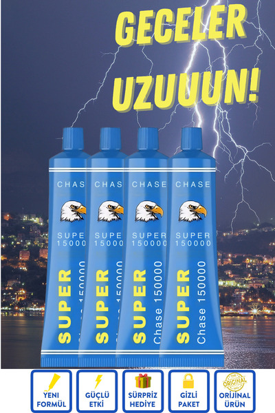 Chase Super 150000 Krem 4lü Set