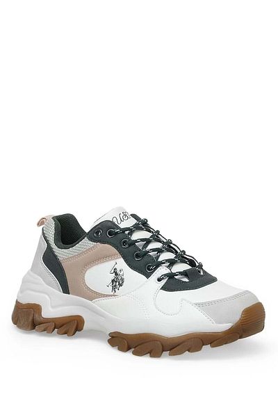 U.S. Polo Assn. SUA POLO ASSN. Pantofi sport pentru femei TRACKY 5FX ALB-VERDE