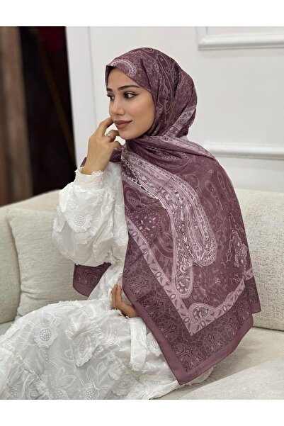 lune ETNİK DESEN ŞOF ŞAL - GÜL KURUSU