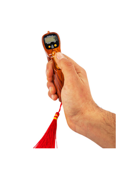 mucit home Dijital Tespih Yeni Nesil Zikirmatik Tesbihmatik - Kahverengi