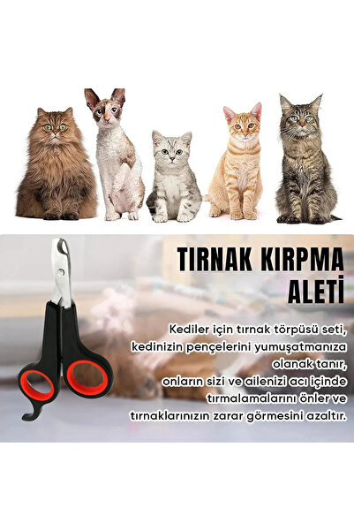 mucit home Evcil Hayvanlar İçin Tırnak Makası/ Kedi Köpek Pet Tırnak Makası