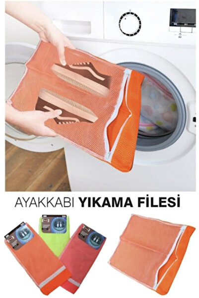 STOREMAX Količina Bela mreža za pranje cipela sa zatvaračem Eco Life 1037685