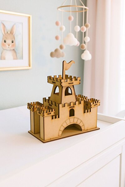 Bebek Özel مجموعة نماذج ورسم خشبية قابلة للطلاء - لعبة ألغاز