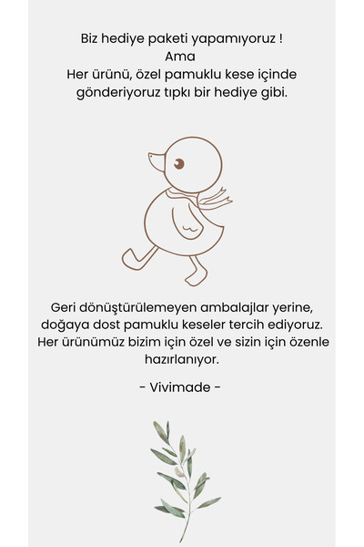 vivimade Çocuk Bebek Uyku Arkadaşı Duffy Ördek Yastık