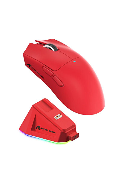 Attack Shark X11 Şarj İstasyonlu 1000 Hertz Kablosuz Gaming Mouse