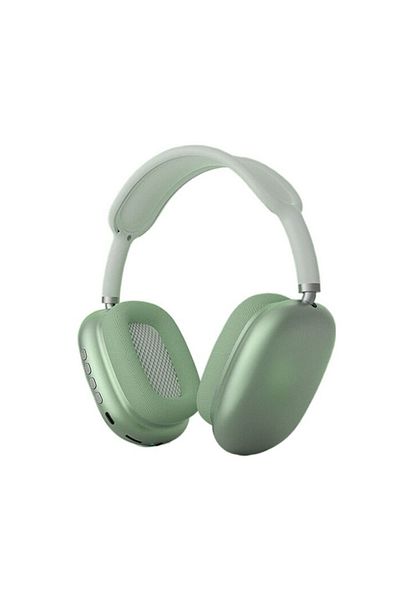 Primo Plus سماعات رأس P9 بلوتوث فوق الأذن باللون الأخضر