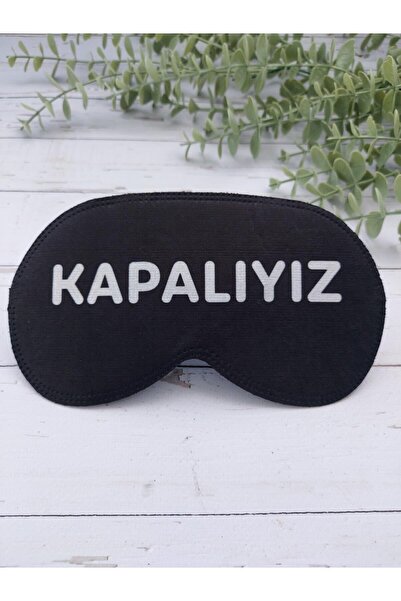 doktorbonem عصابة رأس للنوم من القطن مطبوع عليها عبارة "We Are Closed