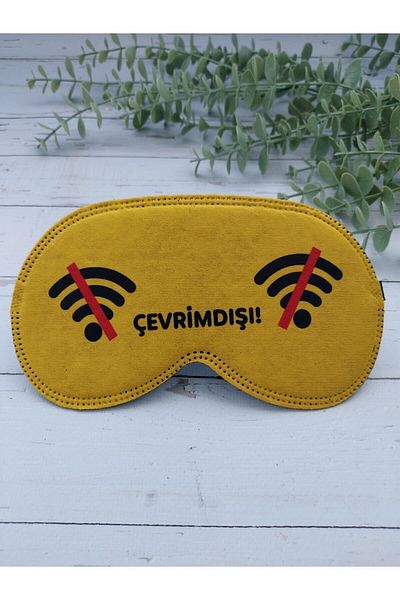 doktorbonem Bandă de somn offline Bandă pentru ochi Bandă de dormit de călătorie din bumbac imprimată