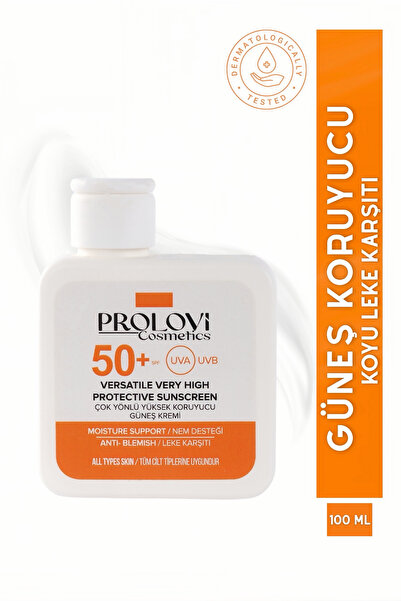PROLOVİ COSMETİCS Çok Yönlü Yüksek Korumalı Leke Karşıtı Tüm Cilt Tipleri İçi...