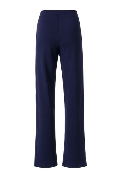 FACETTE Γυναικείο ψηλόμεσο λυκρα παντελόνι Navy Blue