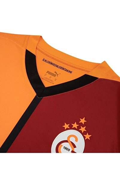 GSStore Galatasaray S.K. Piece Jersey 24/25 Home Piece 5 Star 25Th Championship Jersey Yellow-Red