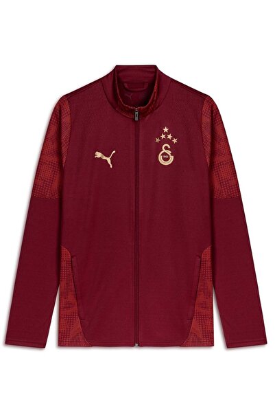 Puma Galatasaray 25/26 A Team Training Jacket Jersey Burgundy
