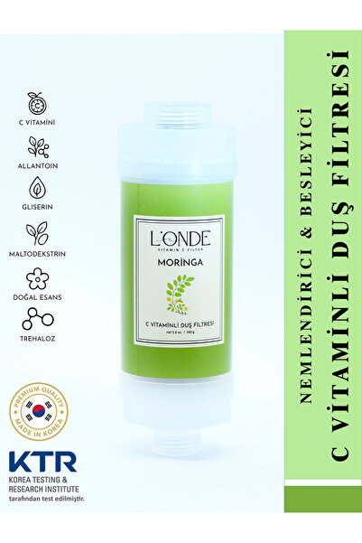 L'ONDE C Vitaminli Duş Filtresi Moringa